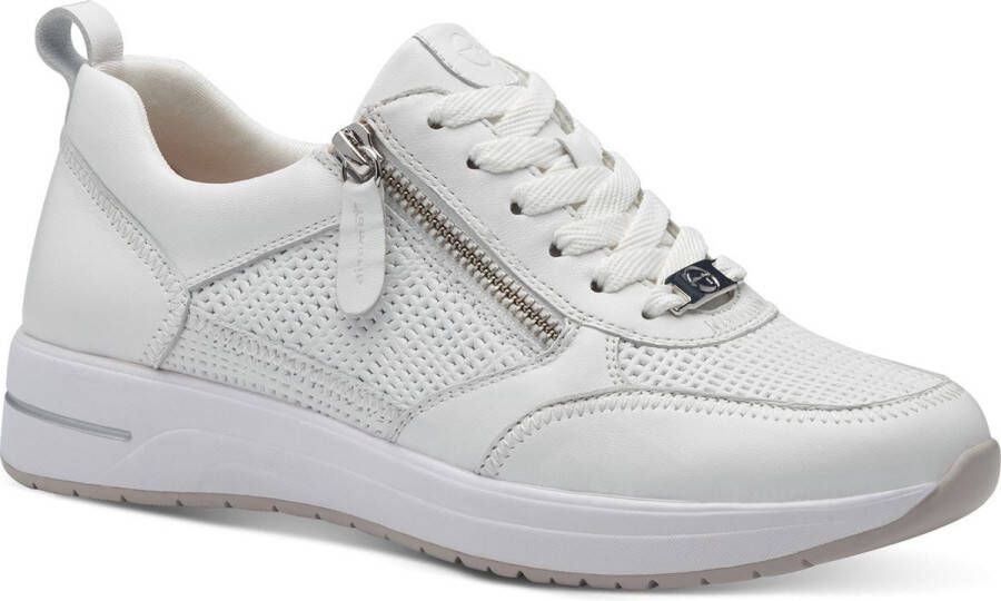 Tamaris COMFORT Essentials Dames Sneaker WHITE STRUCTUR