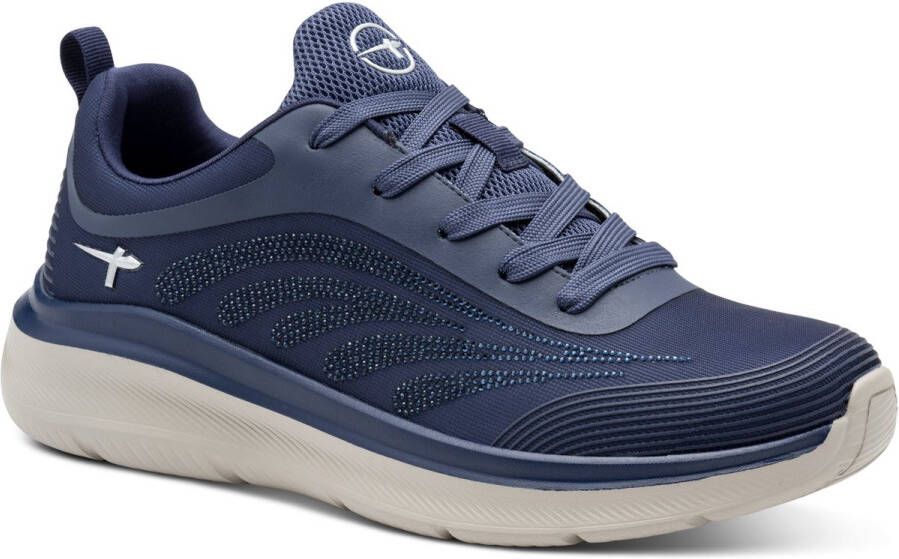 Tamaris COMFORT Essentials Dames Sneakers Marine glitter