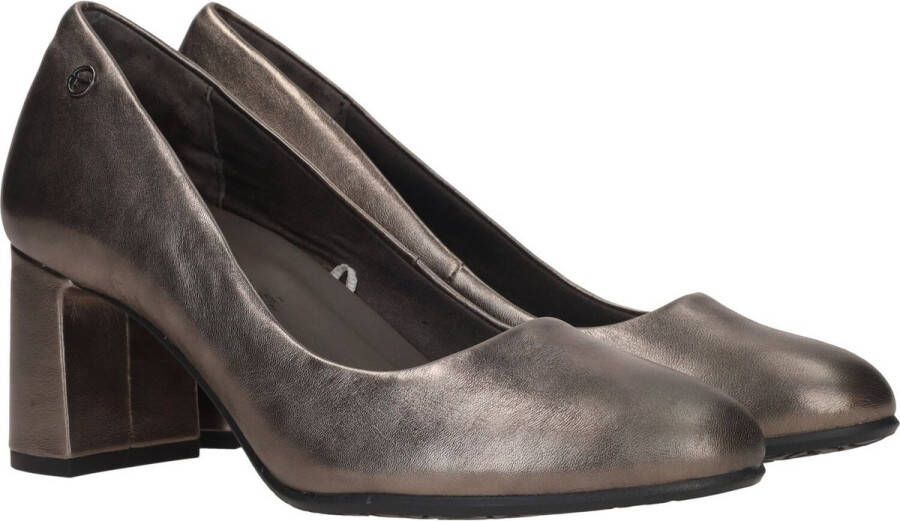 Tamaris Comfortabele Gouden Pump met Uitneembare Leren Binnenzool Yellow Dames