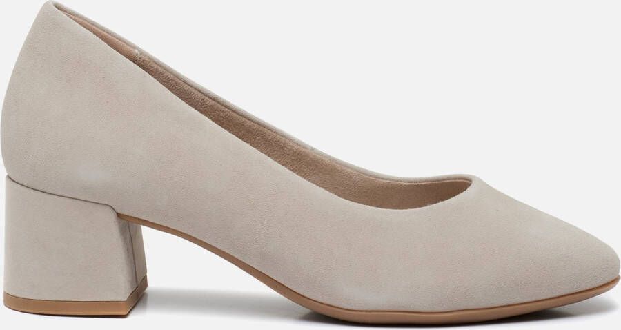 Tamaris Comfort Pumps taupe Suede Dames