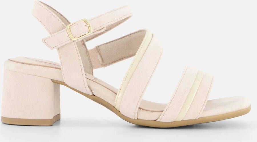 Tamaris Comfort Sandalen met hak beige Dames - Foto 1