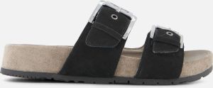 Tamaris Comfort Sandalen zwart Leer Dames