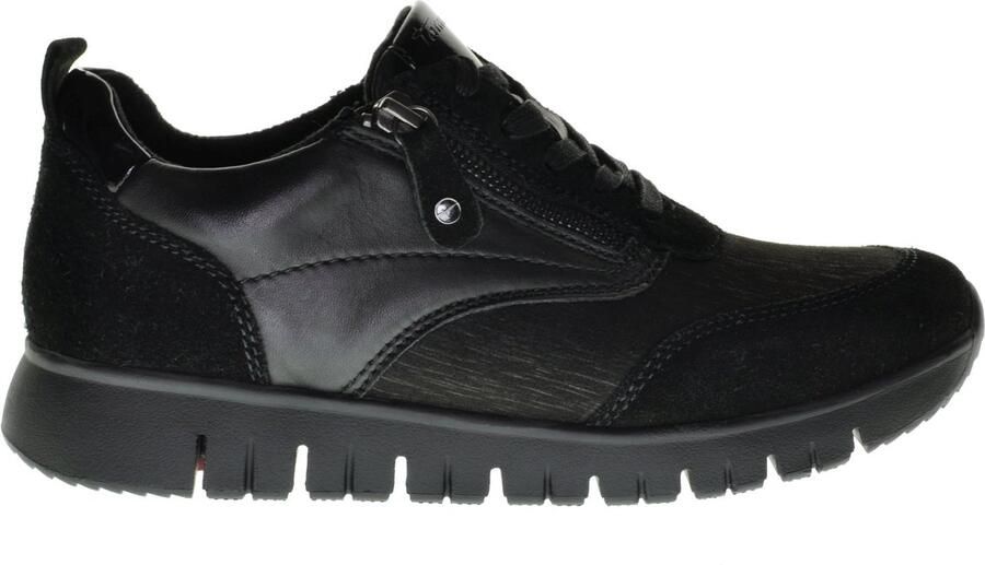 Tamaris Comfort Dames Sneaker 83705-001 Zwart Combi - Foto 2