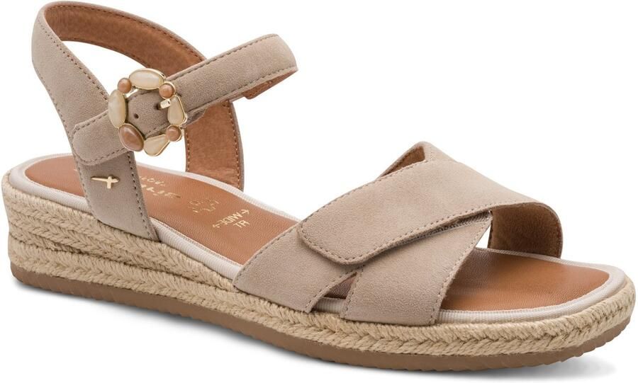 Tamaris COMFORT Essentials Dames Sandalen BEIGE SUEDE