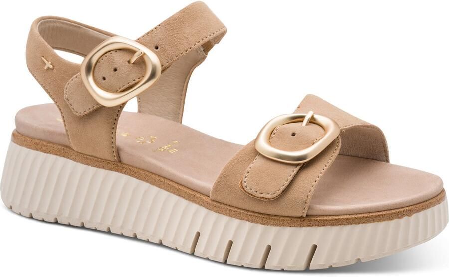 Tamaris COMFORT Essentials Dames Sandalen CAMEL SUEDE