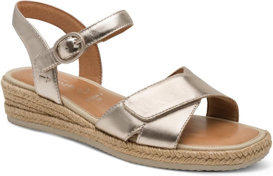 Tamaris COMFORT Essentials Dames Sandalen LT GOUD