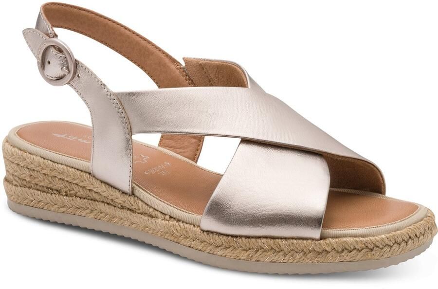 Tamaris COMFORT Essentials Dames Sandalen LT GOUD