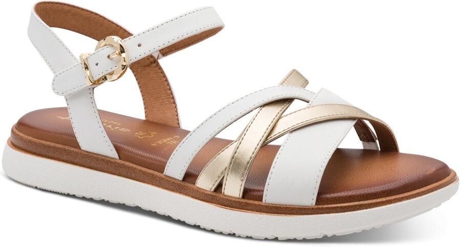 Tamaris COMFORT Essentials Dames Sandalen WIT COMBI