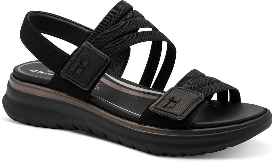 Tamaris COMFORT Essentials Dames Sandalen ZWART