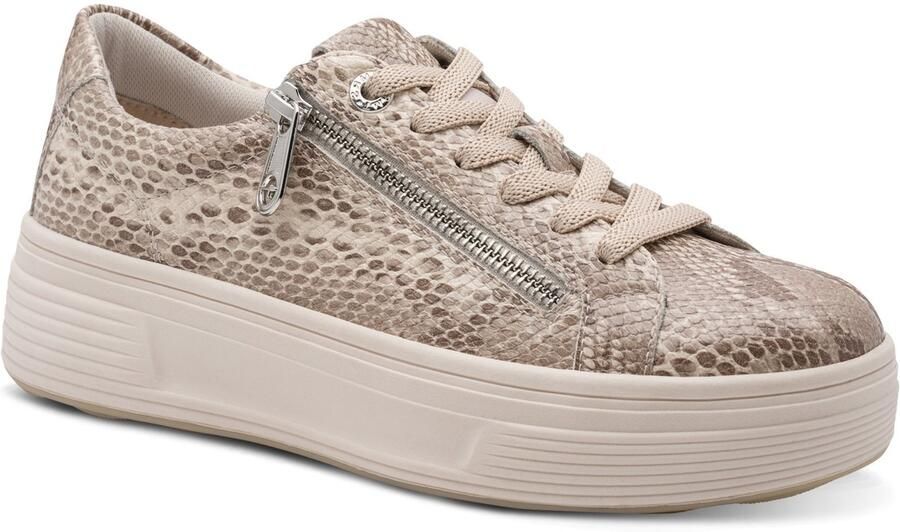 Tamaris COMFORT Essentials Dames Sneakers BEIGE SNAKE