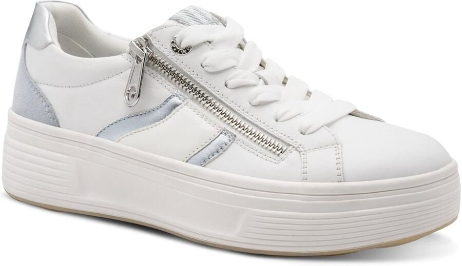 Tamaris COMFORT Essentials Dames Sneakers WIT BLAUW