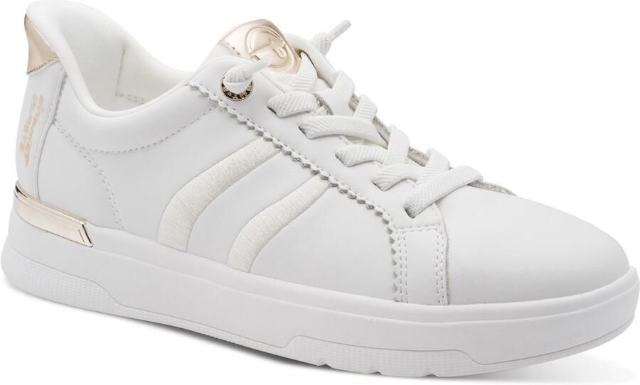 Tamaris COMFORT Essentials Dames Sneakers WIT GOUD