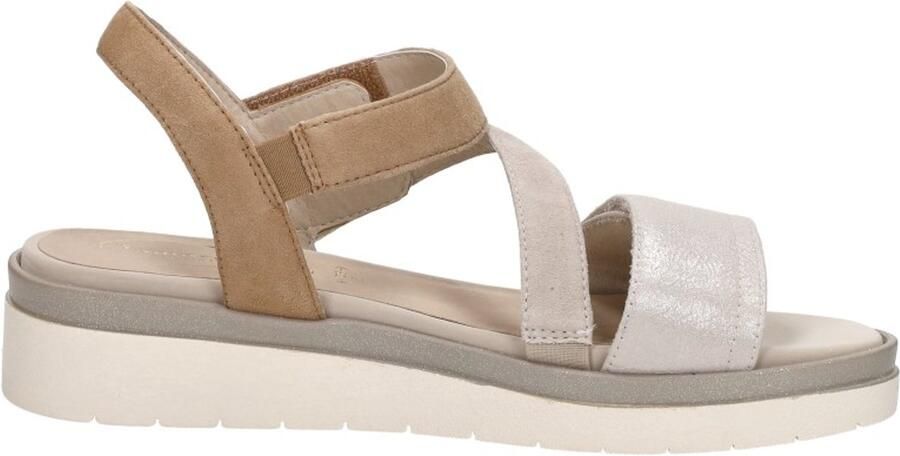 Tamaris COMFORT Sandalen Plat Sandalen Plat Beige