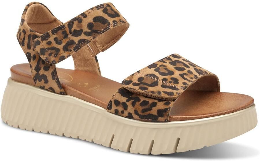 Tamaris COMFORT Sandalen Plat Sandalen Plat beige