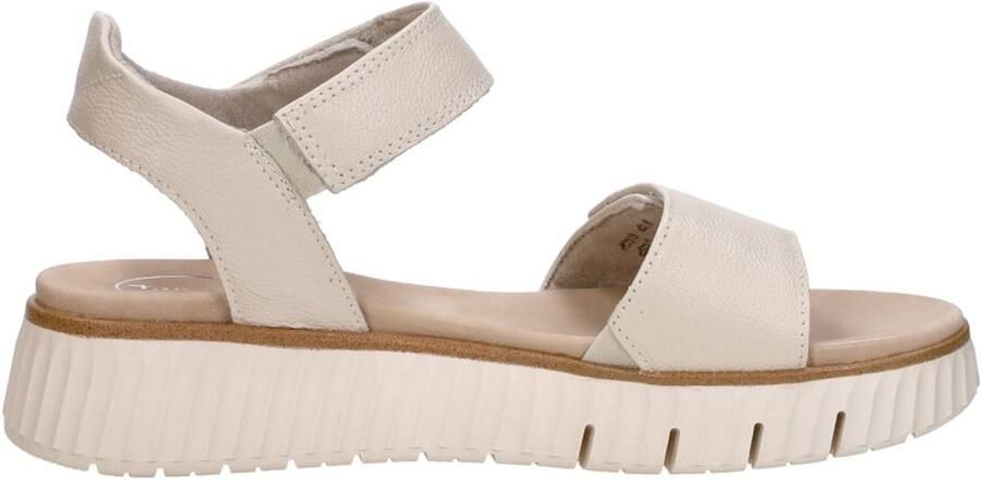 Tamaris COMFORT Sandalen Plat Sandalen Plat gebroken wit