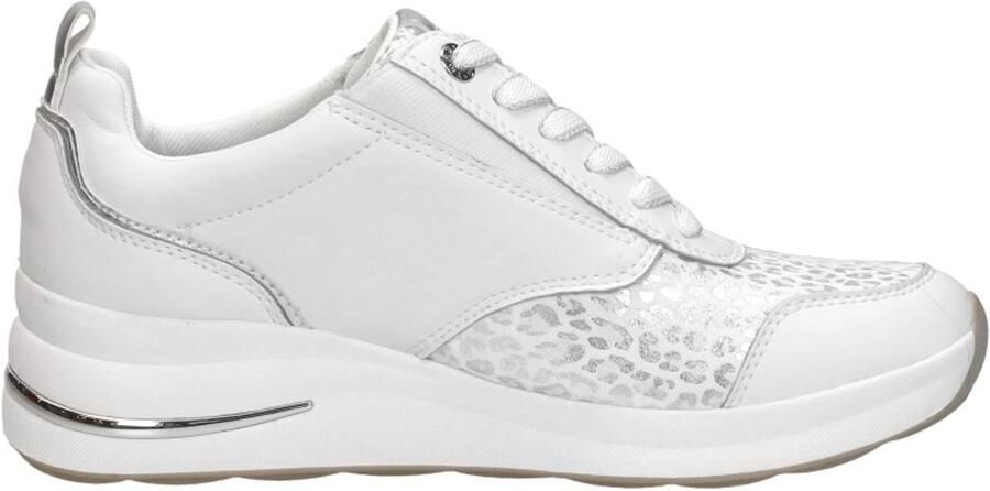 TAMARIS WIDE FIT Veterschoenen Laag Veterschoenen Laag wit