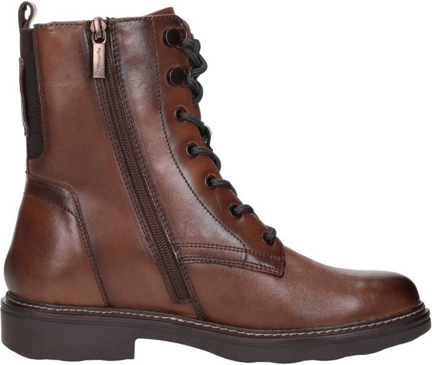 Tamaris COMFORT Veterschoenen Hoog Veterschoenen Hoog Cognac