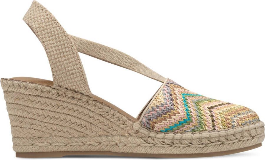 Tamaris Core Dames Espadrilles MULTICOLOR