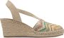 Tamaris Core Dames Espadrilles MULTICOLOR - Thumbnail 1
