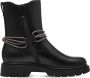Tamaris Chelsea-boots blokhak enkellaars versierd met fonkelende banden - Thumbnail 7
