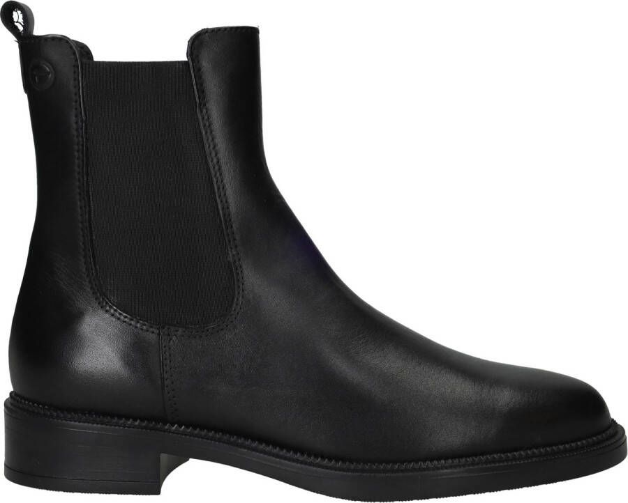 Tamaris Chelsea boots van echt runderleer