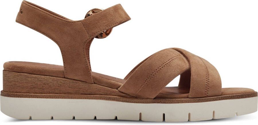 Tamaris leren muiltje 1-27135-42 305 damesschoenen slip-on M2713542 bruin
