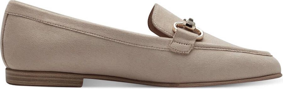 Tamaris dames loafers met pailletten goud