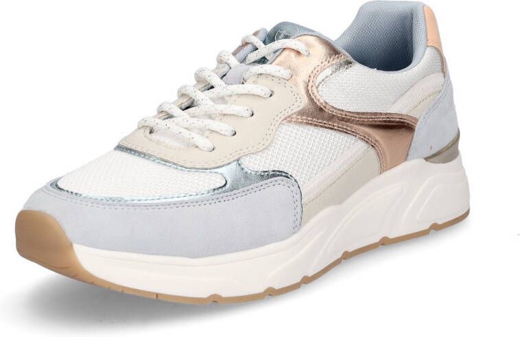 Tamaris Plateausneakers vrijetijdsschoen halfschoen veterschoen met gepolsterde schacht