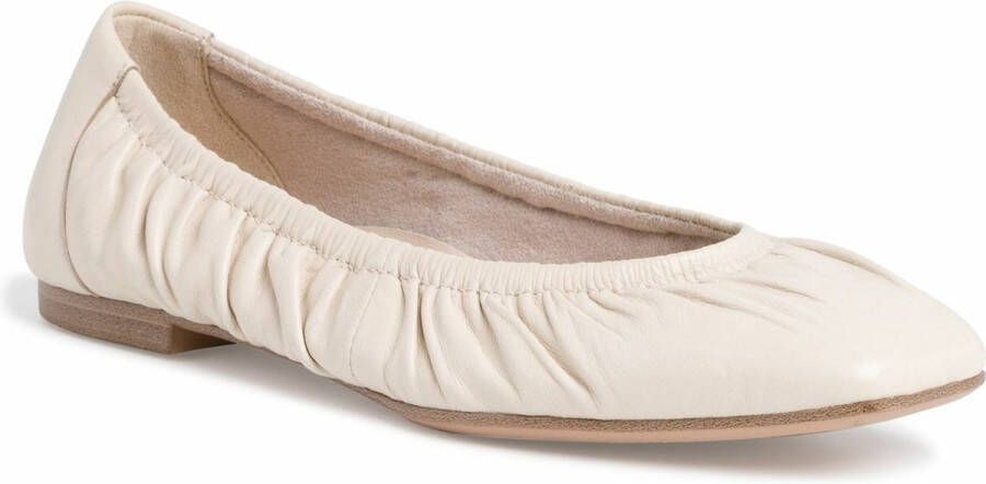 Tamaris Ballerina's met modieuze aanrimpelingen