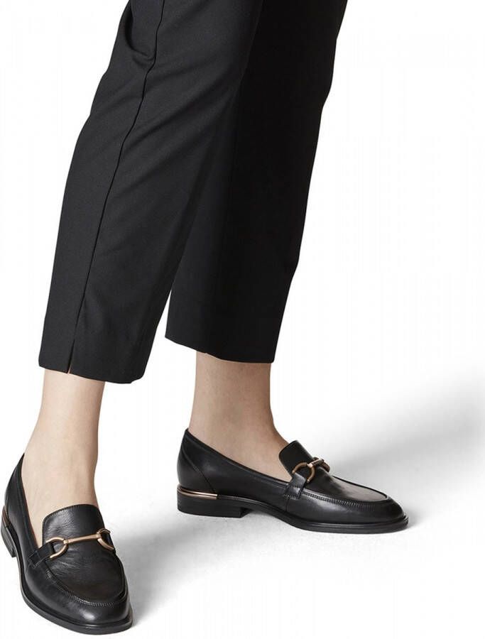 TAMARIS Leren Ballerina zwart