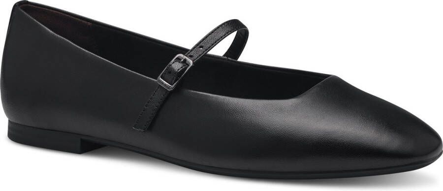 Tamaris Zwarte Casual Platte Sandalen voor Vrouwen Black Dames