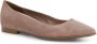 Tamaris Leopard Ballerina's taupe Leer Dames - Thumbnail 1