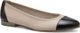Tamaris Ballerina's blockhak business schoen instapschoen met elastische afwerking - Thumbnail 1