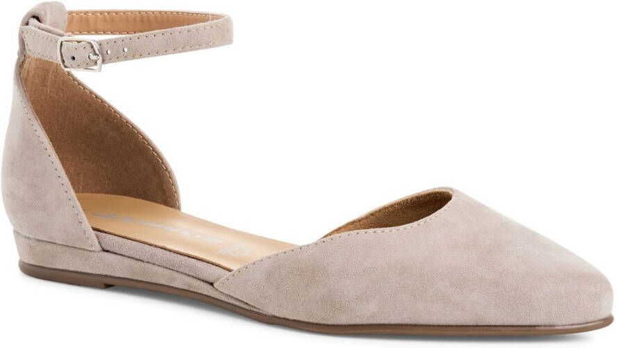 Tamaris Leren sandalen met doornsluiting