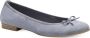 Tamaris Ballerina's Flats slipper businessschoen met decoratieve strik - Thumbnail 1