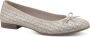 Tamaris Ballerina's Flats slipper businessschoen met decoratieve strik - Thumbnail 1