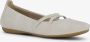 Tamaris dames ballerina wit - Thumbnail 4