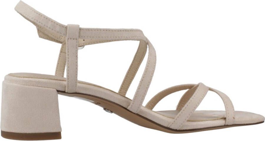 Tamaris leren damessandaal 1-28326-42 100 damesschoenen M2832642 wit