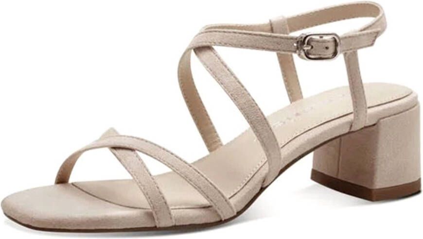 Tamaris sandaal 1-28028-42 400 damesschoenen veganistisch M22800842 beige
