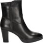 Tamaris Elegante Leren Enkellaars voor Dames Zwart Dames - Thumbnail 1