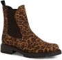 Tamaris dames chelsea boot leren laarzen enkellaars dames luipaard M2542741 - Thumbnail 1