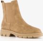 Tamaris dames chelsea boots beige - Thumbnail 1
