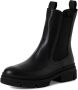 Tamaris dames Chelsea laars 1-25901-41-003 leren laarzen M2590141 zwart - Thumbnail 1