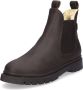 Tamaris dames enkellaars leren laarzen bruin M26829 - Thumbnail 1