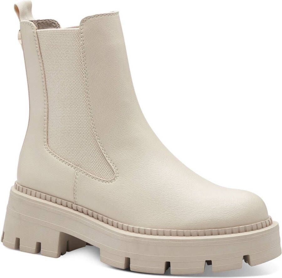 Tamaris Beige Casual Gesloten Booties Beige Dames