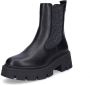 Tamaris Chelsea-boots blokhak enkellaars bezet met fonkelende strassstenen - Thumbnail 1