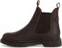 Tamaris Chelsea-boots blokhak instap laarzen enkellaars met twee aantrekloopjes - Thumbnail 1