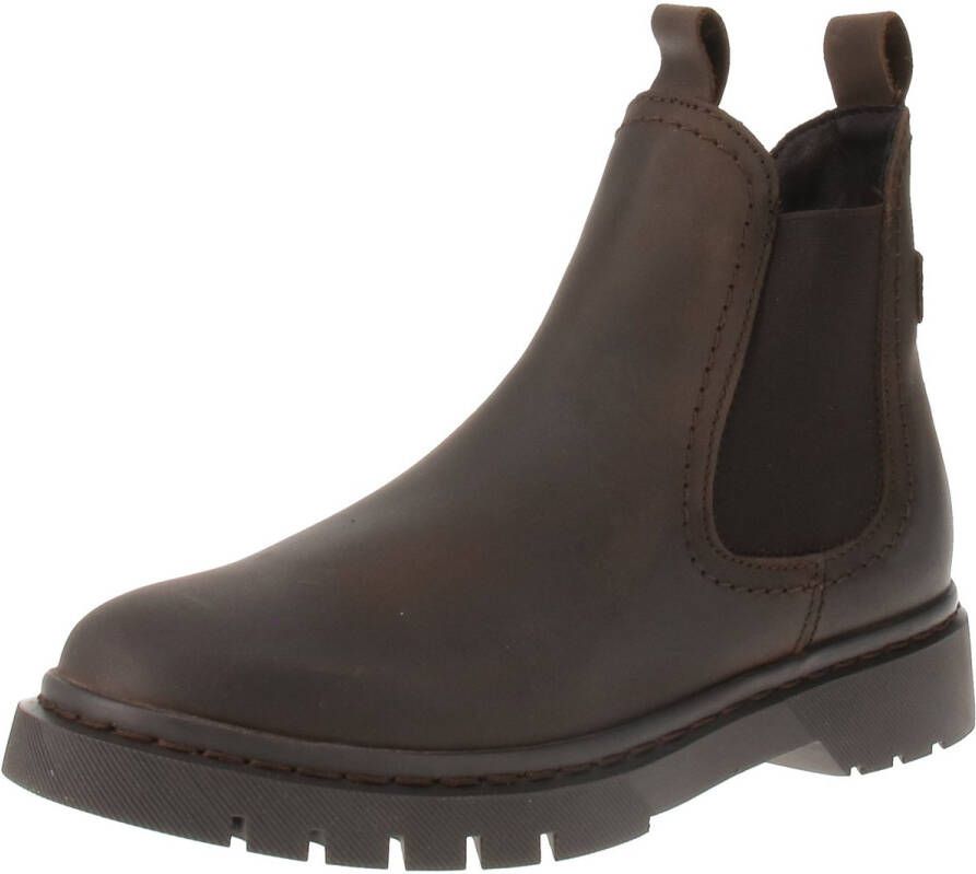 Tamaris Chelsea-boots blokhak instap laarzen enkellaars met twee aantrekloopjes