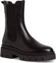 Tamaris Chelsea-boots blokhak instaplaarzen korte laarzen stretchinzetten aan beide zijden - Thumbnail 1