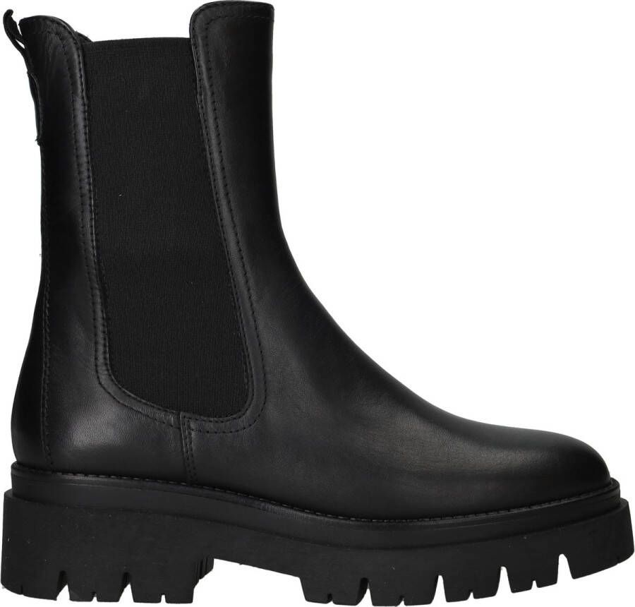 Tamaris Chelsea-boots blokhak instaplaarzen korte laarzen stretchinzetten aan beide zijden